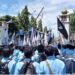 Pagar Kantor Gubernur Riau Dibuka Paksa — Ratusan Mahasiswa UNRI Demo