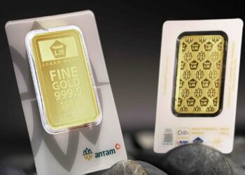 Harga Emas Antam 1 gram Turun, Simak Sekengkapnya di Sini