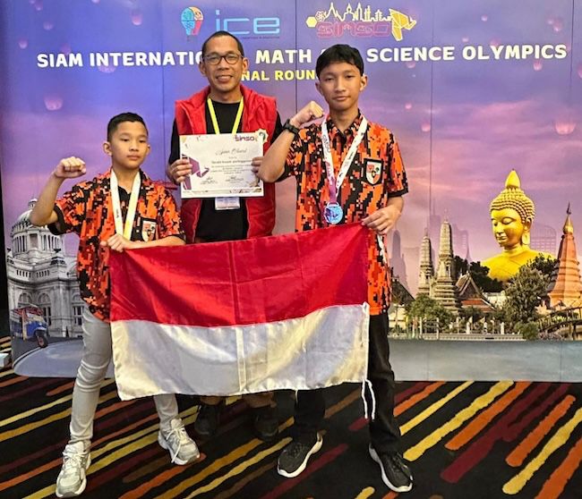 Dua Pelajar Riau Raih Emas dan Perak di Olimpiade Matematika-Sains Internasional SIMSO 2025 Thailand