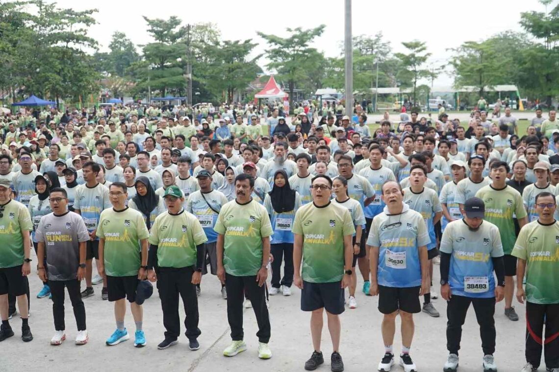 HUT ke-30 Kopkar RAPP: Kebersamaan Karyawan dan Keluarga dalam FunRun & FunWalk