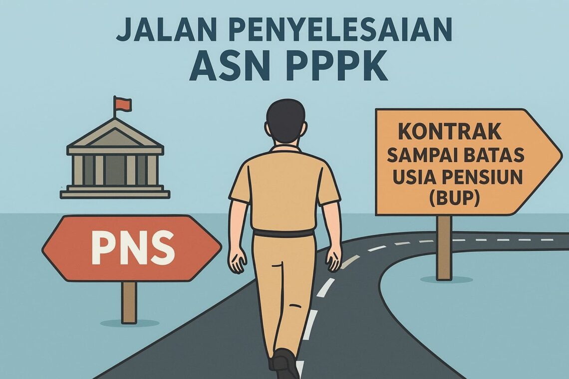 Alih Status ASN PPPK jadi PNS atau Kontrak Sampai Batas Usia Pensiun (BUP) Status PPPK Dosen, Solusi atau Masalah Baru!
