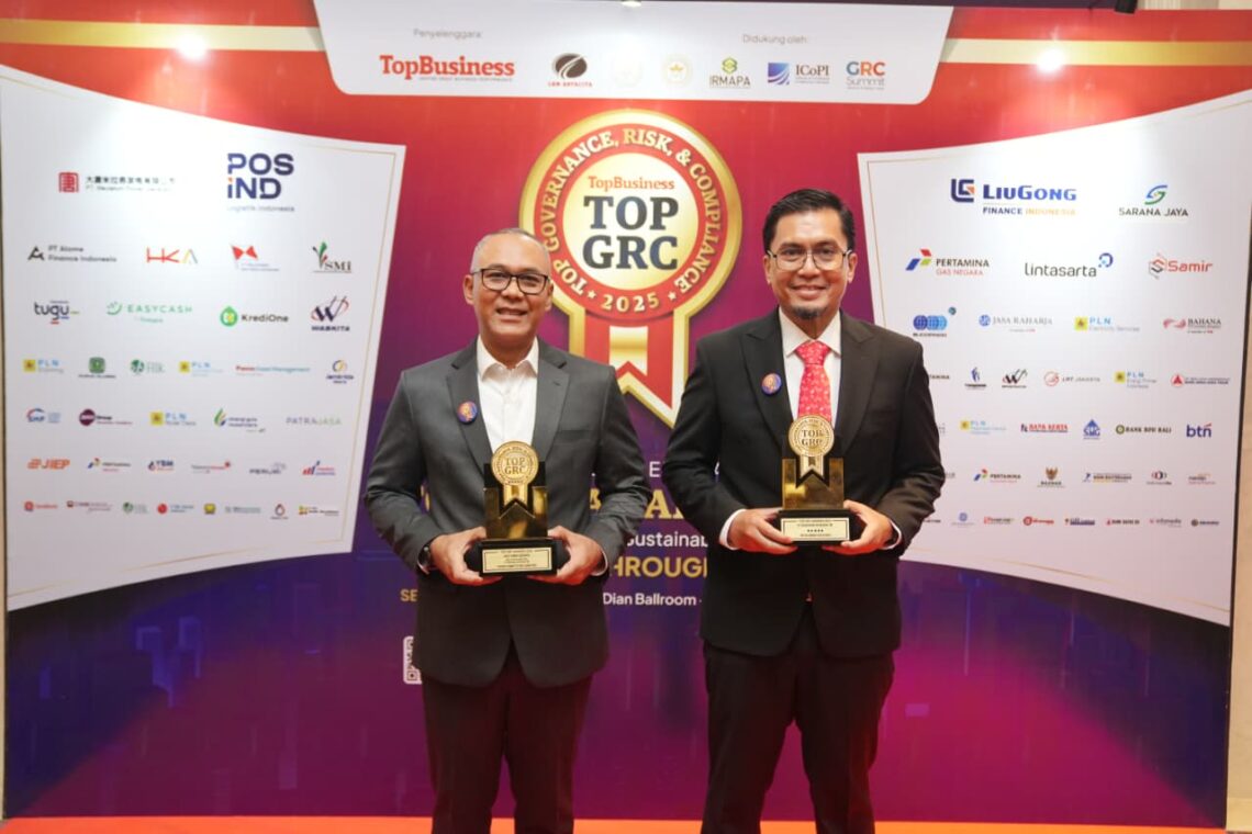 Berkat GCG, PGN Diganjar TOP GRC Awards 2025
