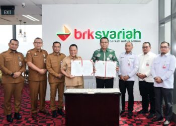 Perkuat Sinergi Daerah, BRK Syariah dan Pemkab Rokan Hilir Teken MoU Layanan Perbankan