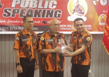 MPW Pemuda Pancasila Riau Gelar Diklat Public Speaking, Harapkan Cetak Kader Unggul