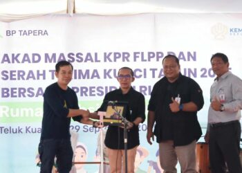 Dukung Program Pemerintah, BRK Syariah Akad Massal KPR FLPP