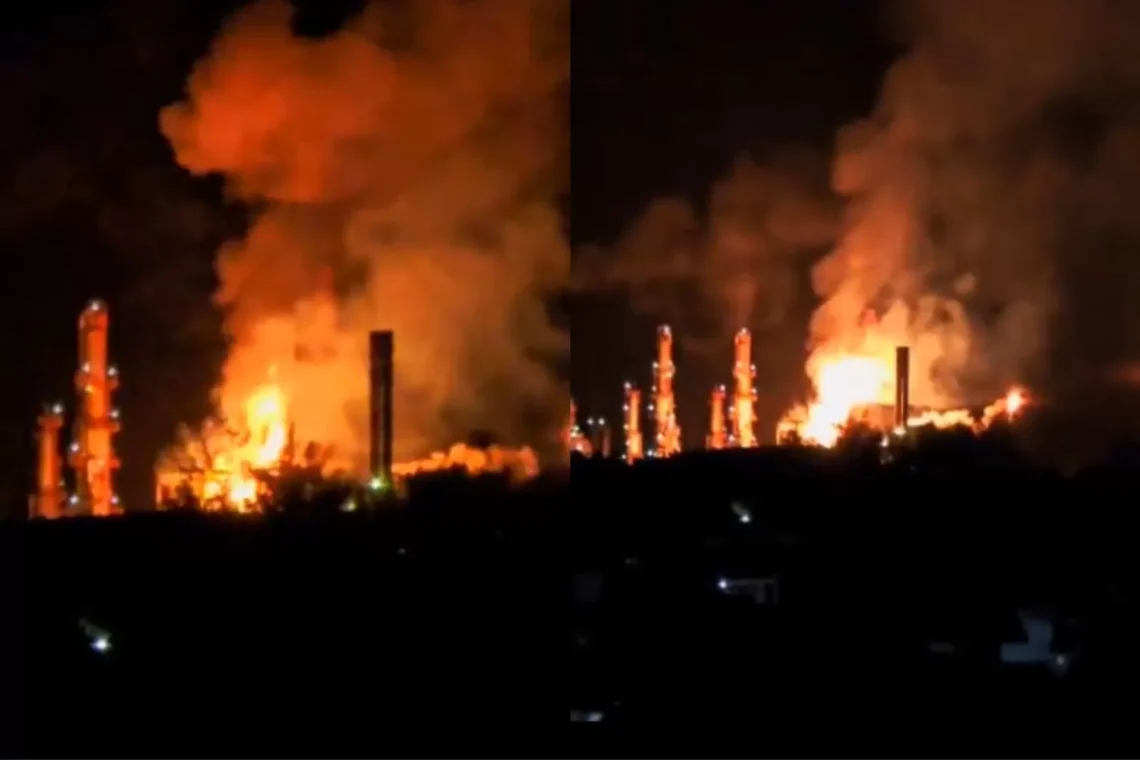 Polda Riau Turunkan Tim Labfor Usut Kebakaran Kilang Pertamina Dumai