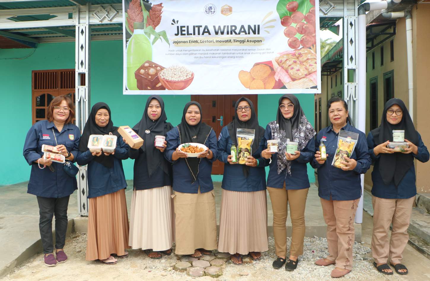 Beragam jenis produk olehan dari sorgum yang diproduksi oleh kelompok Wirani Rejosari