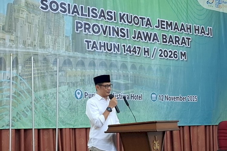 Kepala Bidang Penyelenggaraan Haji dan Umrah (PHU) Kemenhaj Jawa Barat, Boy Hari Novian,
