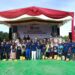 Penyerahan secara simbolis bantuan sembako kepada masyarakat pada rangkaian kegiatan Founder's Day 2025.