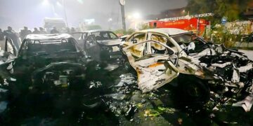 Ledakan di Dekat Red Fort Delhi Tewaskan 8 Orang, Diduga Serangan Bom Bunuh Diri