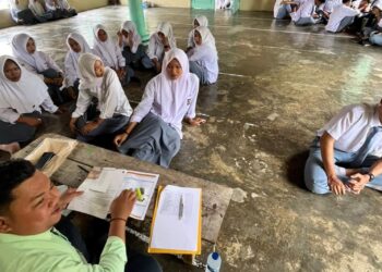 BRK Syariah Gelar Sosialisasi SimPel di Ponpes Alma’arif Kuantan Singingi