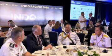 Kasal Tegaskan Diplomasi Maritim Indonesia di Indo-Pacific Sea Power Conference Sydney