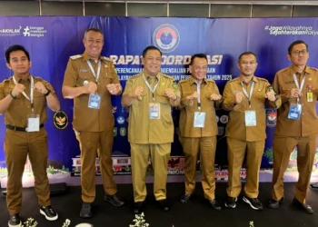 Wabup Muzamil Baharudin Hadiri Rakorendal, Pemkab Meranti Siap Dukung Pengembangan Wilayah Perbatasan