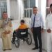BRK Syariah Bagansiapiapi Serahkan Bantuan Kursi Roda untuk RSUD dr. RM. Pratomo