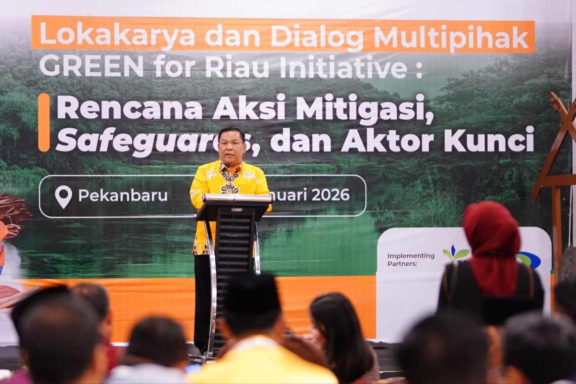 Pemprov Riau Akui Sektor Kehutanan Masih Berkontribusi Besar Terhadap Emisi Gas Rumah Kaca