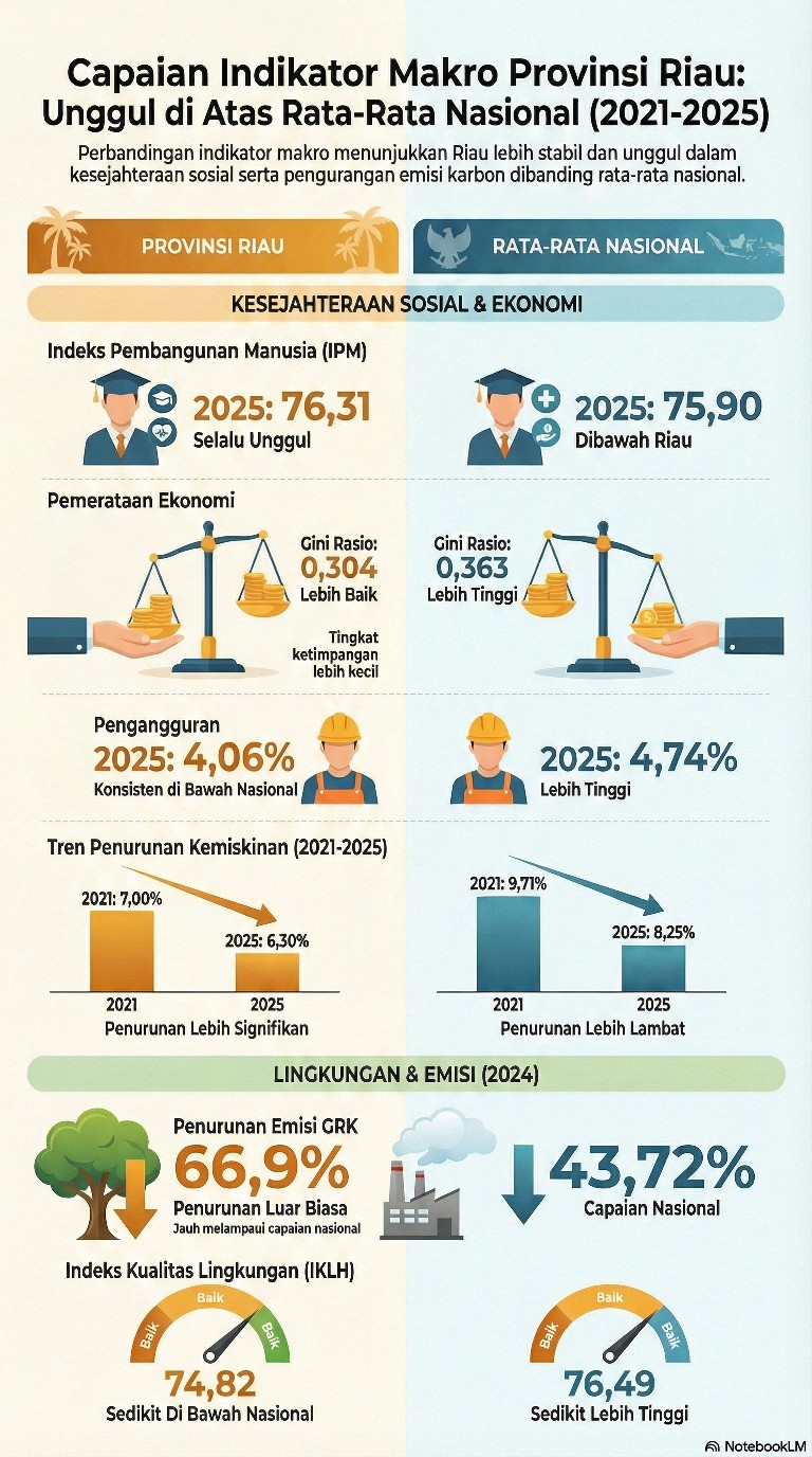 capaian indokator makro dalam forum konsultasi publik rancangan awal RKPD Provinsi Riau