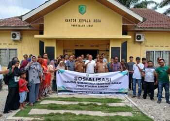 Warga Desa Pangkalan Ribu Bengkalis Dapat Pencerahan soal Alur FPKM dari PT Murini Samsam