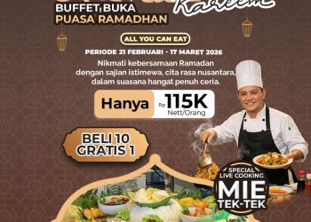Gema Ramadan Kareem di KHAS Pekanbaru, Sajikan Buffet Nusantara dan Promo Bukber Menarik