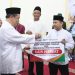 Safari Ramadan di Bengkalis, Plt Gubri SF Hariyanto Serahkan Bantuan Kemitraan BRK Syariah di Desa Muara Basung