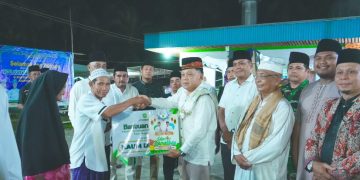Bupati Asmar Hadiri Safari Ramadan di Desa Wonosari Rangsang, Ajak Warga Perkuat Kebersamaan