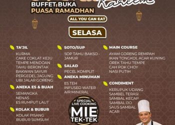All You Can Eat Rp115 Ribu, Menu Buka Puasa Selasa di KHAS Pekanbaru Sajikan Hidangan Nusantara Lengkap
