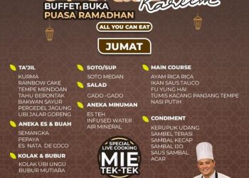 KHAS Pekanbaru Hotel Sajikan Menu Spesial Jumat Lewat Buffet “Gema Ramadhan Kareem”