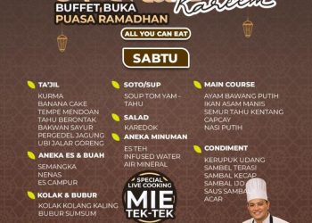 KHAS Pekanbaru Hotel Sajikan Menu Spesial Sabtu dalam Program Buffet “Gema Ramadhan Kareem”