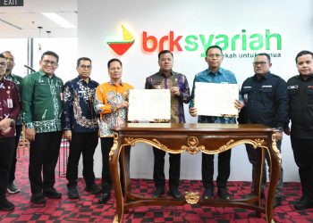 Dorong Pembangunan Daerah, BRK Syariah dan Pemkab Kuansing Sepakati Kerja Sama Perbankan