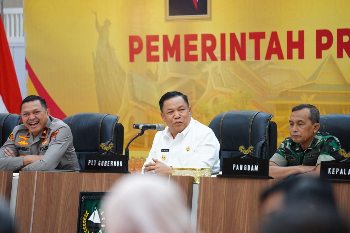 Plt Gubernur Riau 'Warning' TPID, Jangan Ada Celah Permainan Distribusi Pangan Jelang Idulfitri