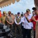 Apel kesiapsiagaan karhutla di Lanud Roesmin Nurjadin, Pekanbaru.