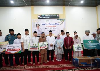 Safari Ramadan ke Bengkalis, Warga Desa Muara Basung Antusias Sambut Kehadiran Plt Gubernur Riau