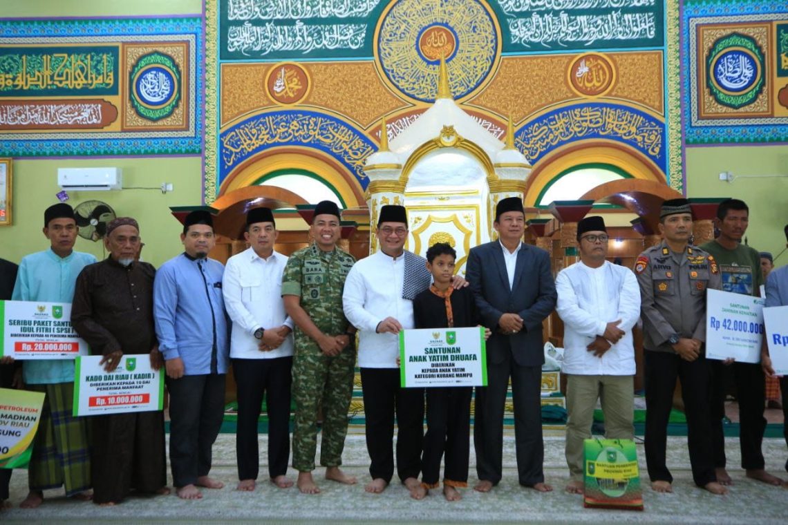Safari Ramadan 1447 H, Pemprov Riau Pererat Silaturahmi dengan Masyarakat Indragiri Hulu
