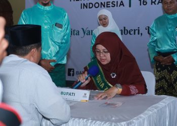 Bupati dan Wakil Bupati Siak Dikukuhkan Jadi Duta Zakat, Harap Pengumpulan Zakat Meningkat