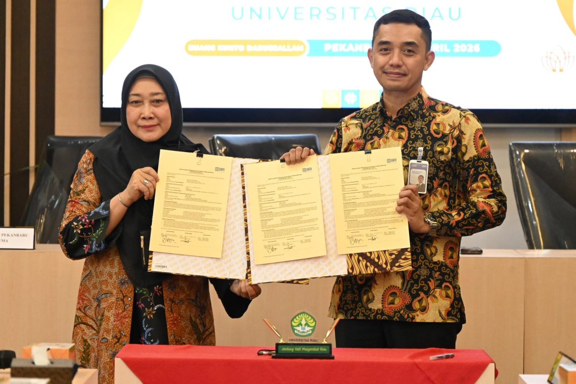 BRI Serahkan Area Parkir Kapasitas 8.000 Sepeda Motor ke Unri