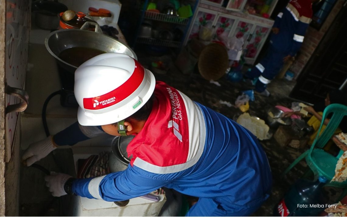Pangkas Biaya Dapur, Warga Pangkalan Kerinci Mulai Beralih ke Jargas