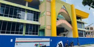 Walikota Pekanbaru Ancam Putus Kontrak Pihak Ketiga Kerena Revitalisasi Pasar Molor dari Terget