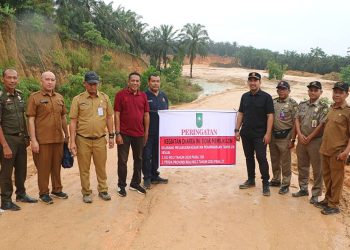 Tindak Lanjut Arahan Plt Gubernur Riau, Tim Gabungan Sidak Galian C di Jalan Garuda Sakti KM 18