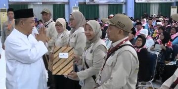 Lepas Jemaah Calon Haji 2026 Kloter 4, Ini Pesan Plt Gubernur Riau