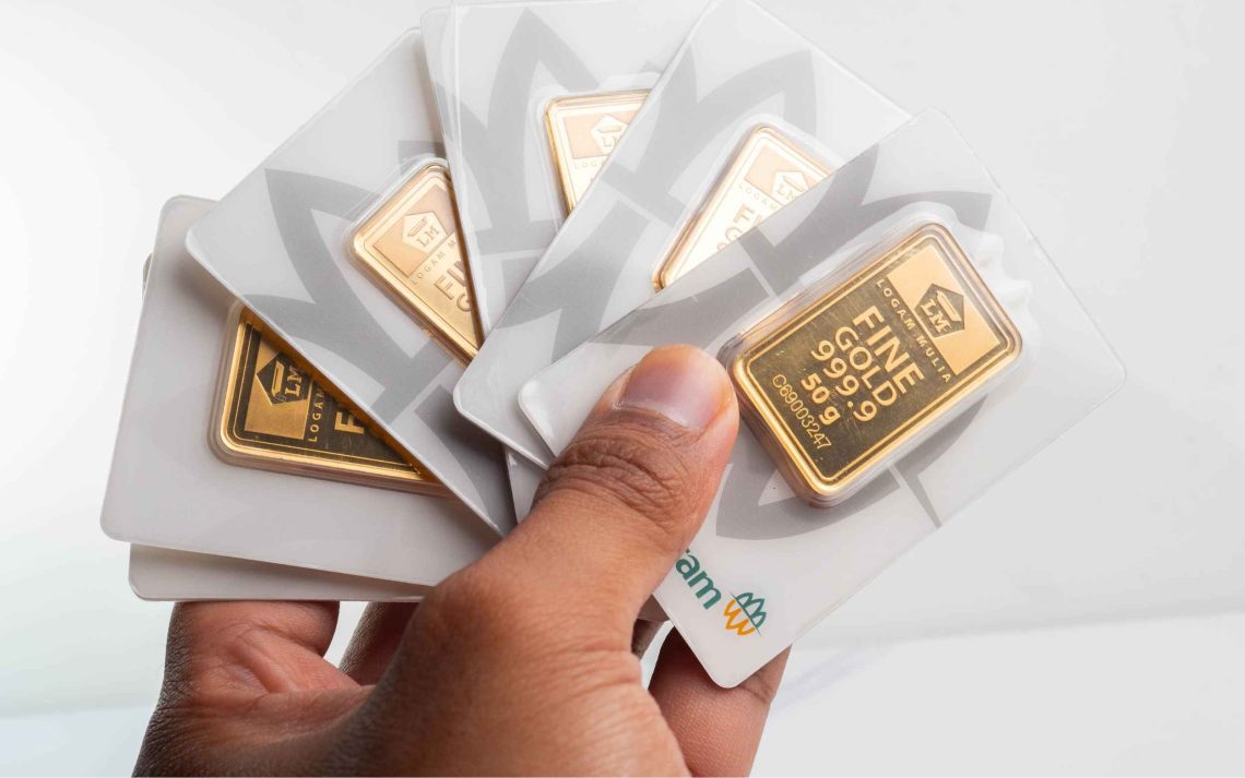 Harga Emas Antam Hari Ini Ambrol Rp44 Ribu