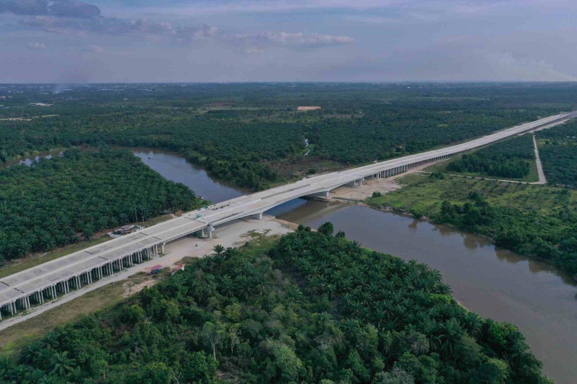 Jalan Tol di Riau Rengat–Pekanbaru Capai 76 Persen, Ditarget Rampung Sesuai Jadwal