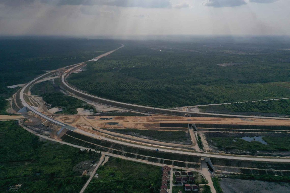 3 Seksi Junction Ruas Tol Rengat Pekanbaru Dikebut Sesuai Target