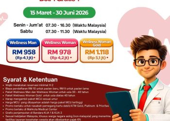 BRK Syariah Gandeng Mahkota Medical Centre Hadirkan Promo MCU Beli 1 Gratis 1 untuk Nasabah