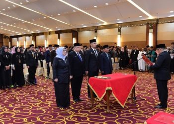 Pemprov Riau Lantik 238 Pejabat Eselon III dan IV Serentak pada 26 Mei 2026