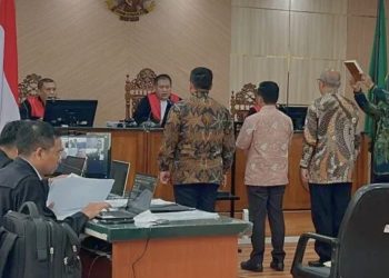 Ini Kesaksian Syahrial Abdi di Sidang Abdul Wahid