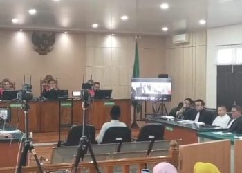 Ustad Abdul Somad (UAS) menjadi saksi dalam persidangan Gubernur Riau Non Aktif, Abdul Wahid, Kamis (18/06/26)