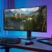 Dell Alienware AW3426DW Meluncur, Monitor Ultrawide Gaming QD-OLED Lapis Ganda