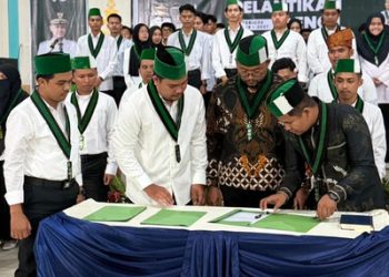HMI Cabang Pekanbaru Resmi Dilantik, Usung Manifesto Gerakan Bangun Episentrum Peradaban