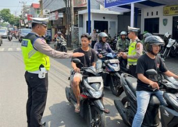 Operasi Patuh Lancang Kuning 2026 Dimulai, Polresta Pekanbaru Gencar Tilang Pelanggar