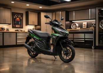 Kawasaki Brusky 125, Desain Agresif, Mesin Irit, Cocok untuk Sehari-hari