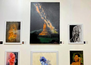 Lukisan Candi Muara Takus Terjual Sebelum Artists–Art Fair Pekanbaru Dibuka